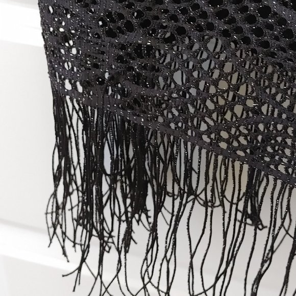 Vtg Lori Michaels Collection Women's Sz Medium Roaring 20s Flapper Style Dress - Picture 4 of 6